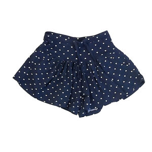 Blukids Girls Navy Hearts Shorts size: 4-5T